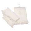 BW-110-033W: Baby Acrylic Shawl On Hanger- White